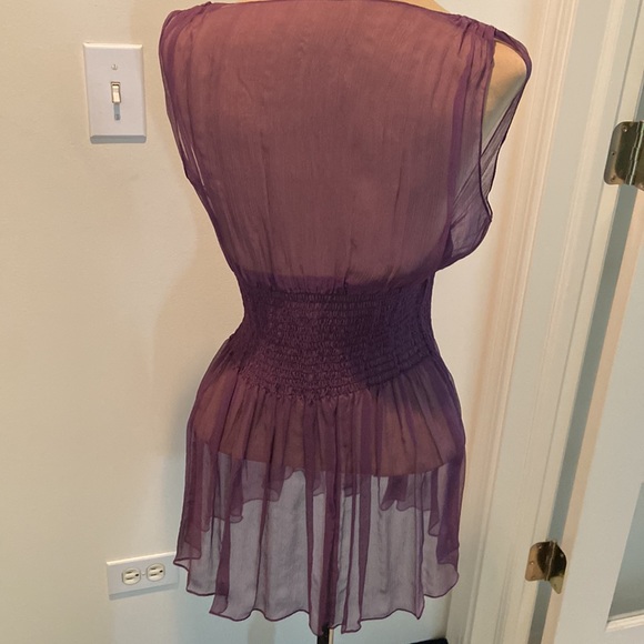 Sheer Silk Blouse - Picture 4 of 10